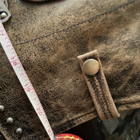 Studded Leather Moto Jacket Small $2800 - Picture 11 of 11